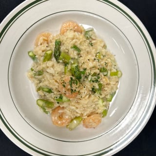 Shrimp & Asparagus Risotto